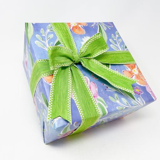 Garden Party Floral Blue Gift Wrapping Paper Home Malone New Orleans