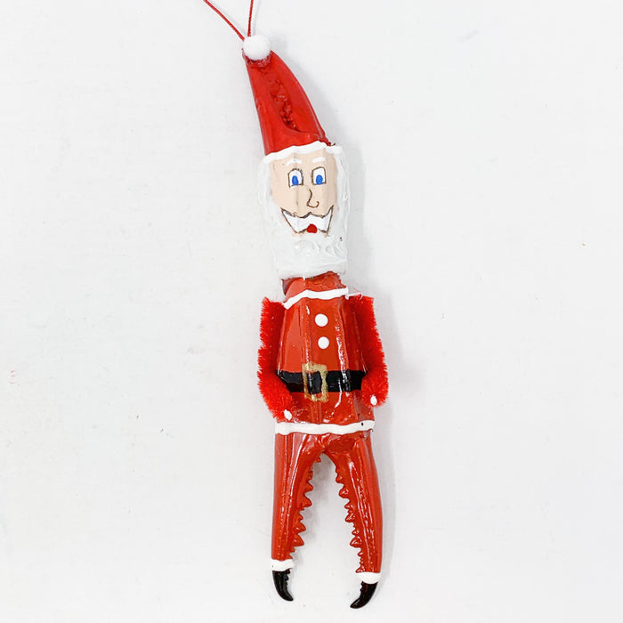 Cajun Santa Claws Ornament