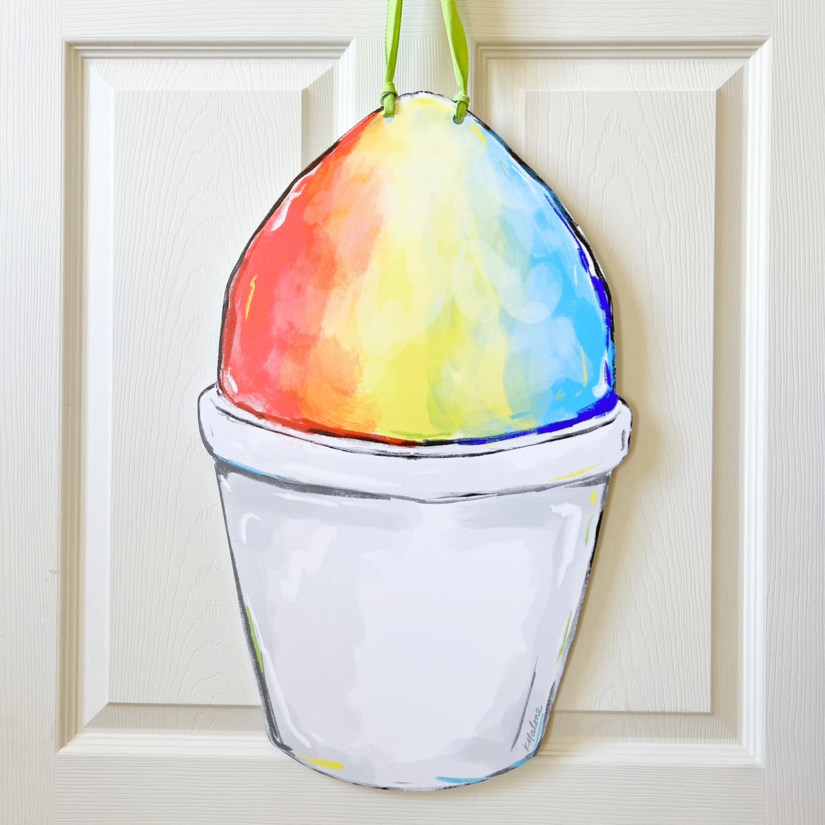 Sno Cone Classic Door Hanger