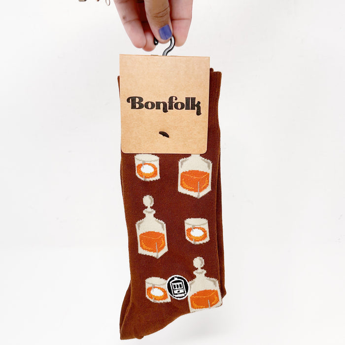 Bonfolk - Whiskey Glass Socks
