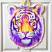LSU Tiger Head Door Hanger, Home Malone, New Orleans Art, Purple and Gold, Louisiana State University, LSU Tigers, Baton Rouge, Bengal Tiger, Striped Tiger, Football