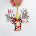 Holiday Deer Welcome Ornament, Home Malone, New Orleans Art, Rudolph, Merry Christmas, Happy Holidays, Reindeer, Ho Ho Ho, Southern Christmas, Festive Decor, Santa's Sleigh, Tree Ornament