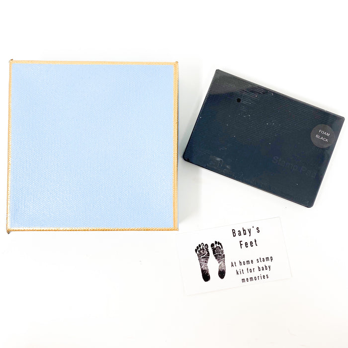 Baby Feet Stamp Kit: Blue