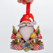 Santa Gnome Ornament, Home Malone, New Orleans Art, Christmas Ornament, Gnome with Gifts, Mushroom Christmas, Santa Claus, Southern Christmas