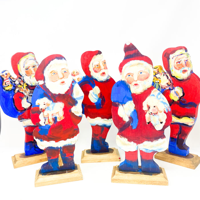 Lorraine Gendron Folk Art Santa Claus 