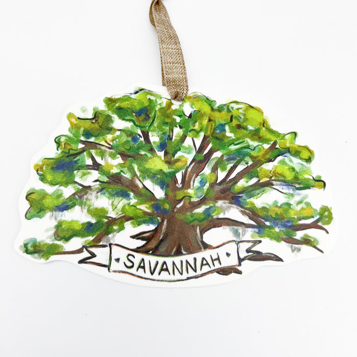 Savannah Oak Tree Ornament - ONLINE EXCLUSIVE