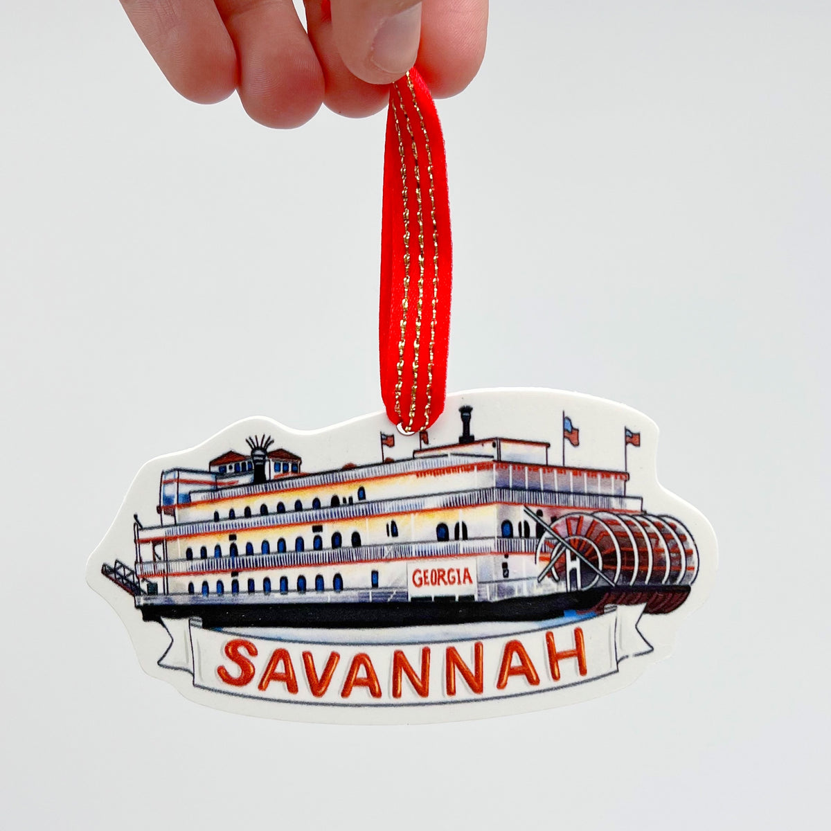 riverboat ornament