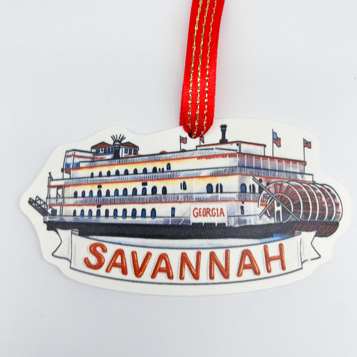 riverboat ornament