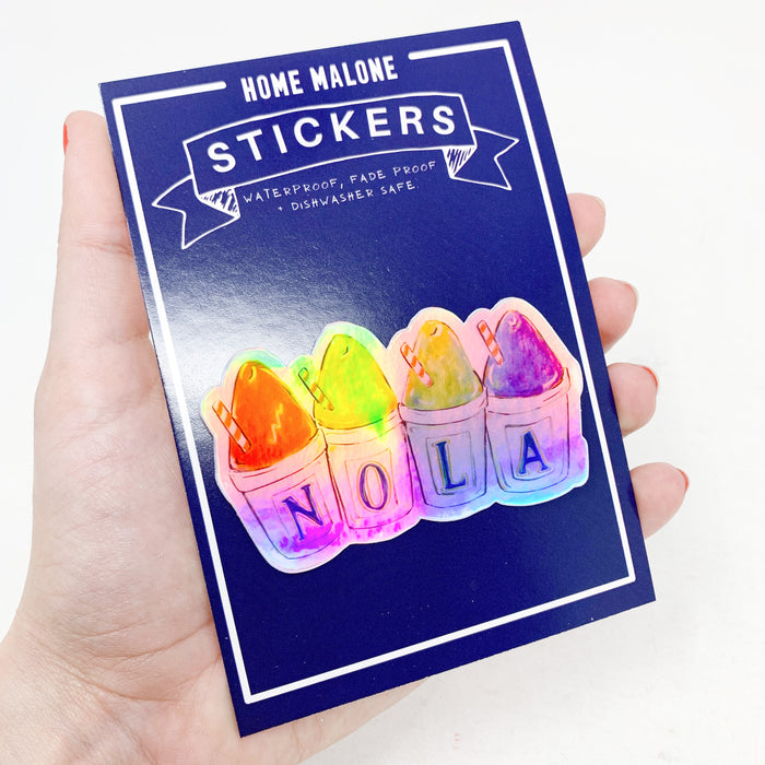 NOLA Sno-Ball Sticker