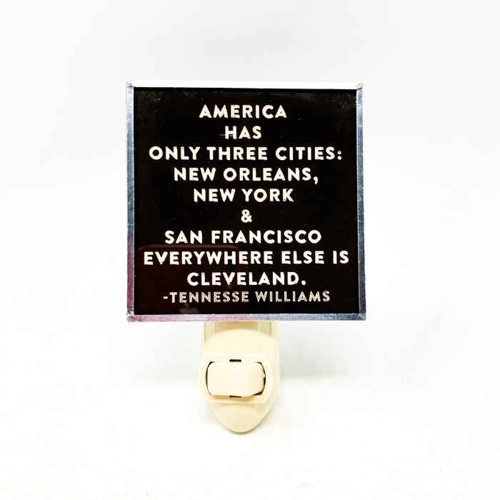 New Orleans Night Light: Tennessee Williams