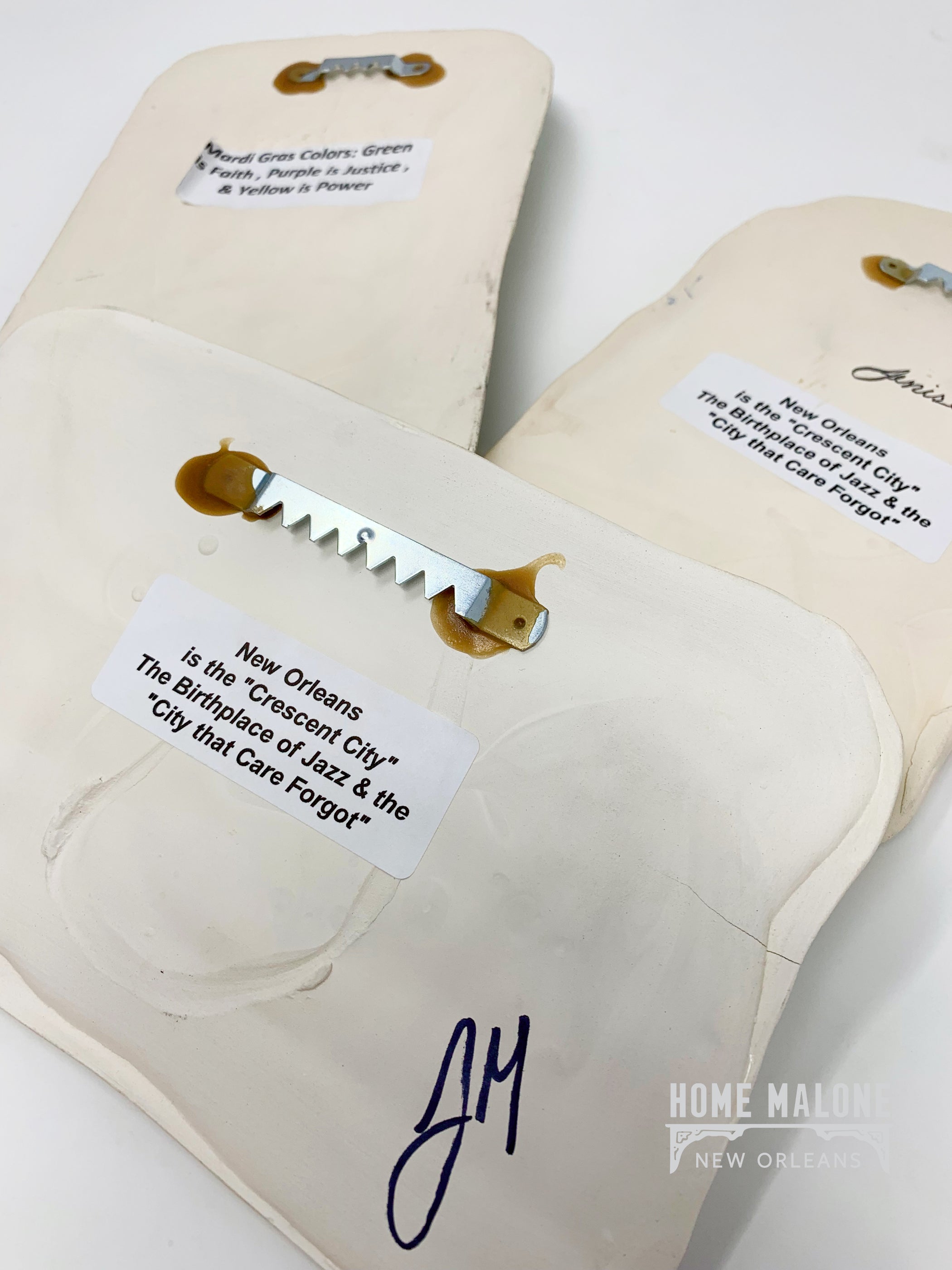 Mardi Gras Ladder Plaque Carnival Art and Gift Store — Home Malone