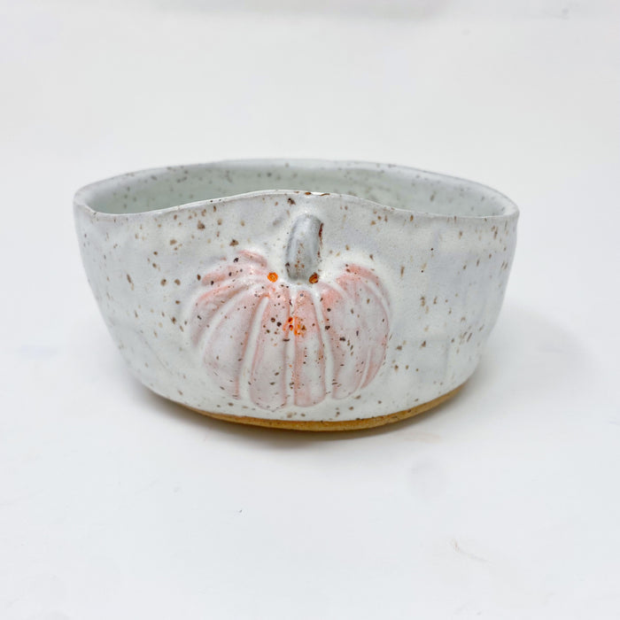 Pumpkin Pottery Candle