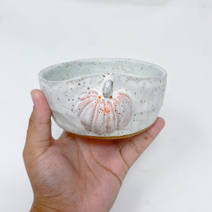 Pumpkin Pottery Candle