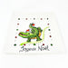 Christmas Alligator Santa Serving Platter 