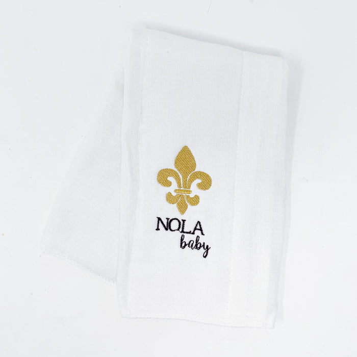NOLA Baby Burp Cloth