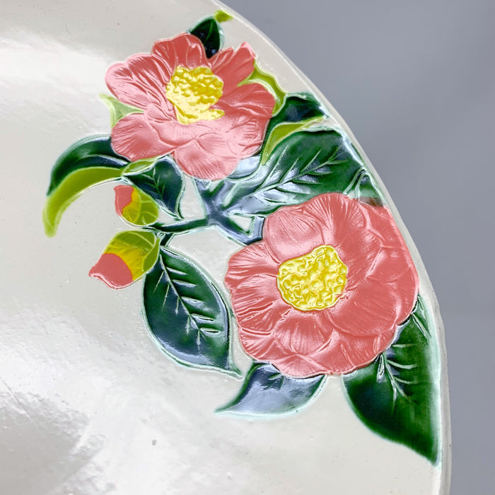 Ceramic Camellia Bowl: Large