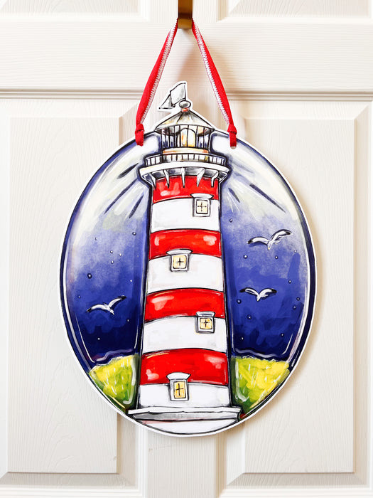 Lighthouse Door Hanger