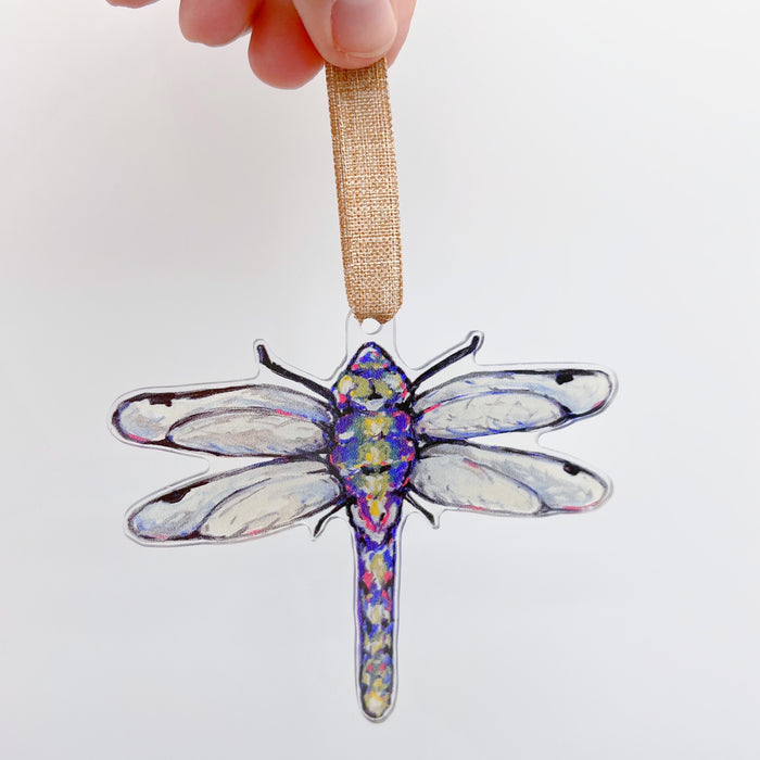 dragonfly, ornament, summer bug, Christmas ornament, colorful dragonfly, darner, devil's arrow, southern christmas
