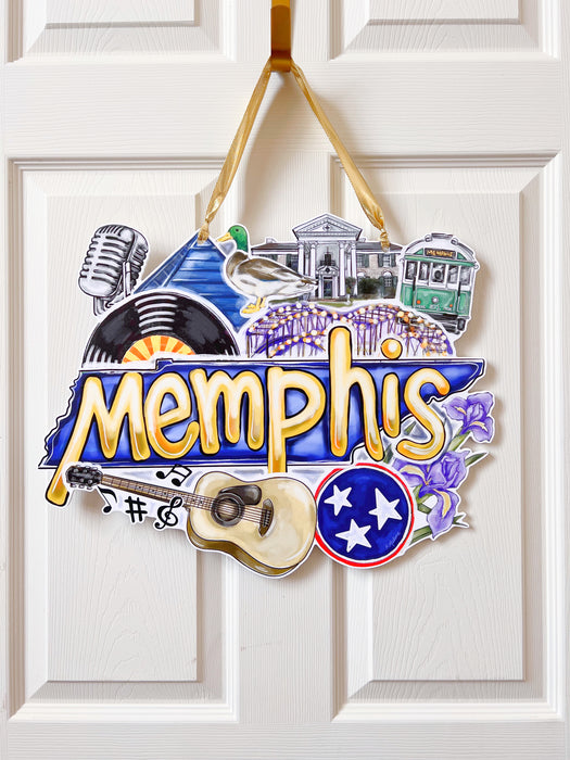 Memphis Door Hanger - ONLINE EXCLUSIVE