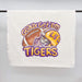 Go Tigers, Geaux Tigers, LSU Tigers, Louisiana State University, college football, SEC, purple and gold, Home Malone, New Orleans art, Saturday Night Football
