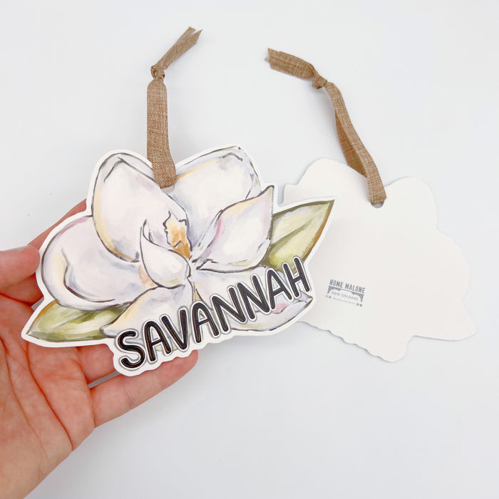 Savannah Magnolia Ornament - ONLINE EXCLUSIVE