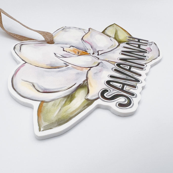 Savannah Magnolia Ornament - ONLINE EXCLUSIVE