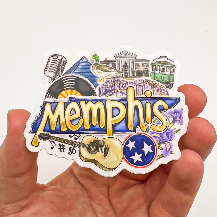 Memphis Sticker - ONLINE EXCLUSIVE