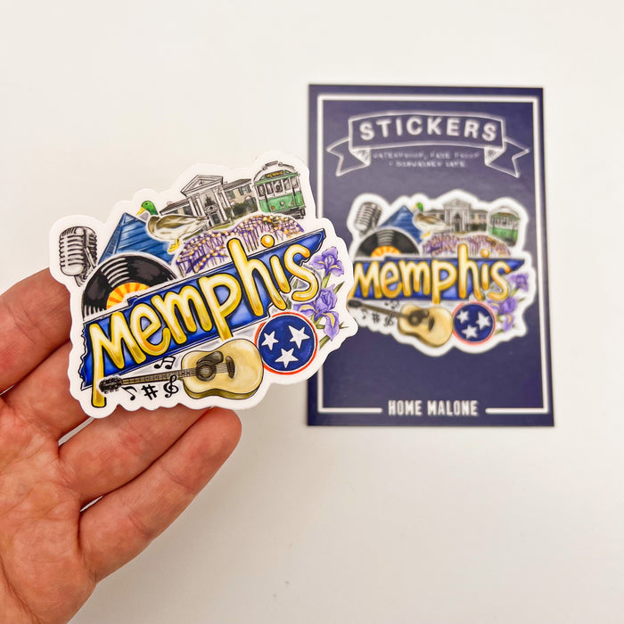 Memphis Sticker - ONLINE EXCLUSIVE