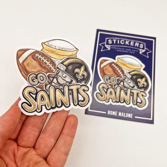 Go Saints Sticker