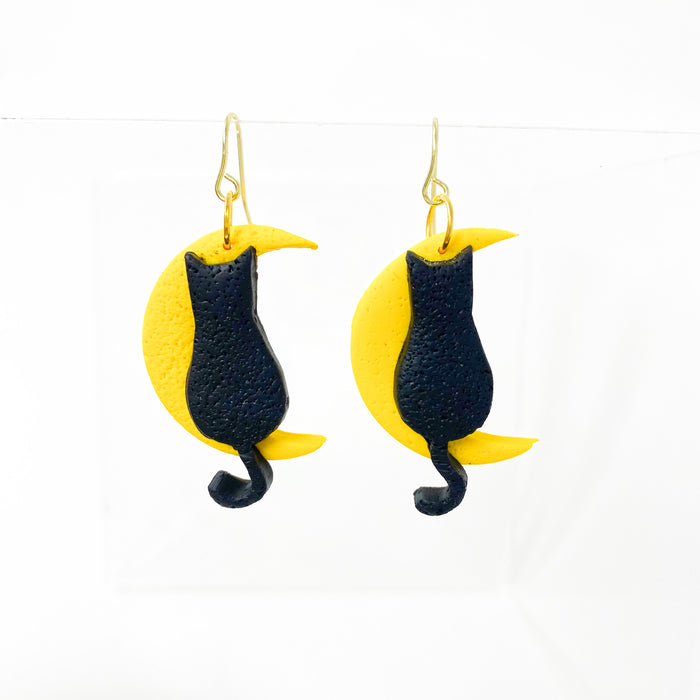 Salem Cat Earrings