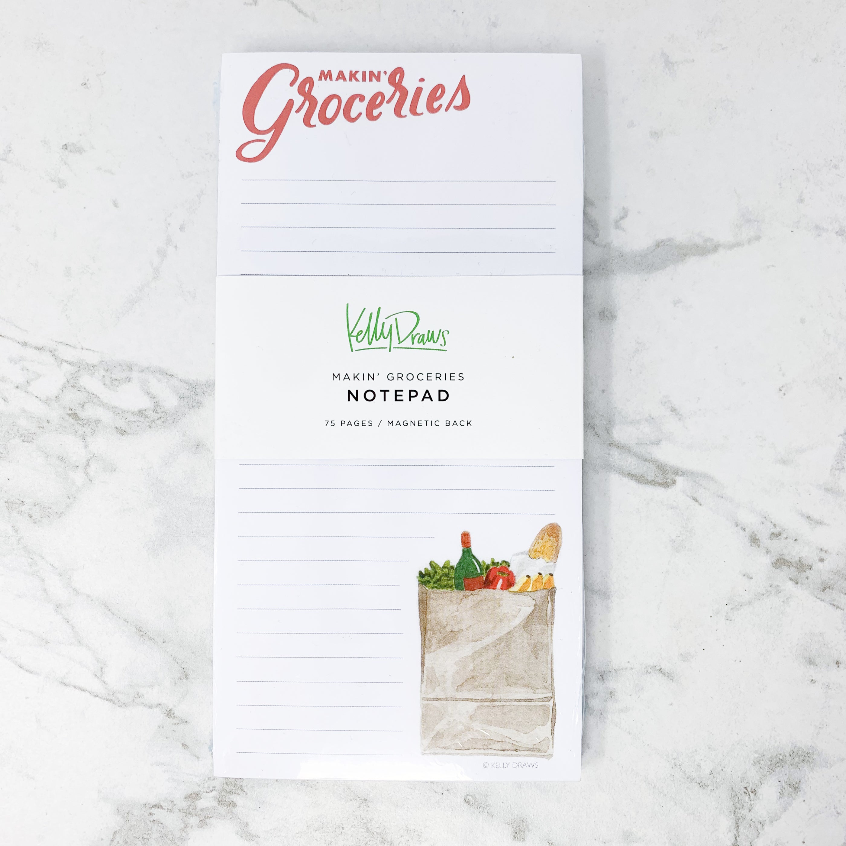 Makin' Groceries Notepad - New Orleans Best Art & Gift Store — Home Malone