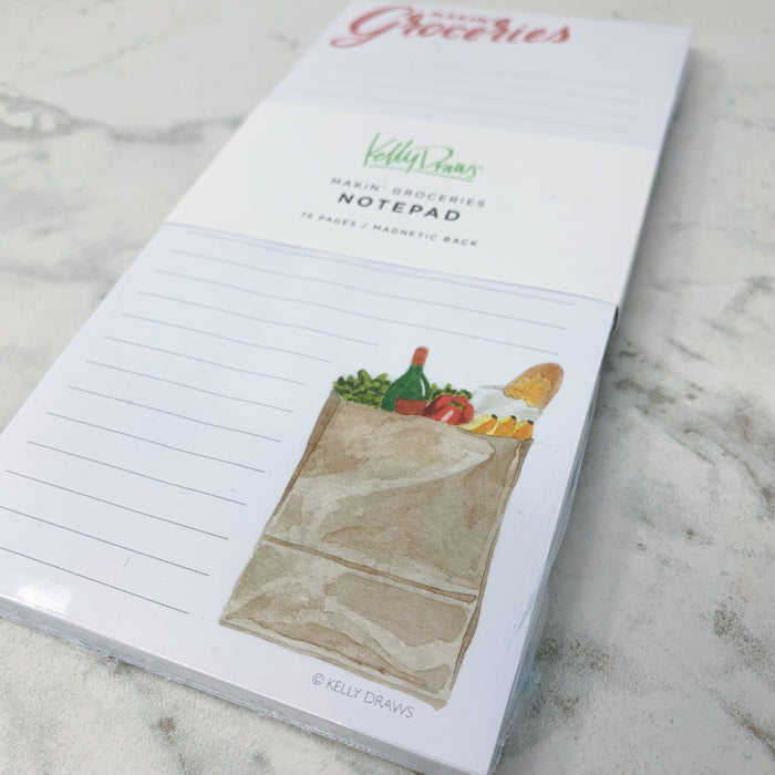 Makin' Groceries Notepad