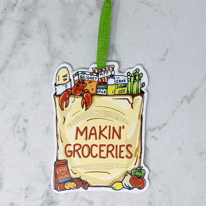 Makin' Groceries Ornament