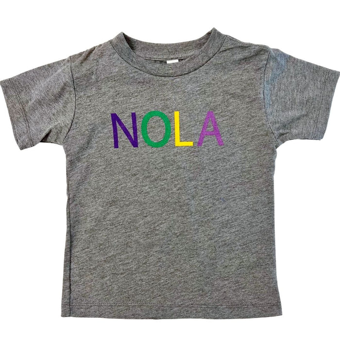 NOLA Mardi Gras Kids Shirt
