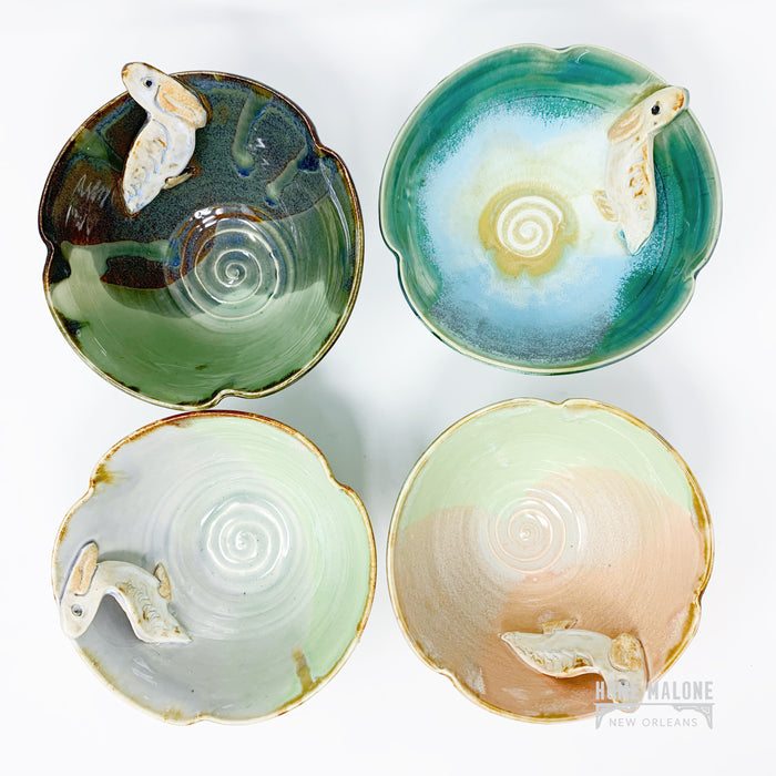 Ceramic Dip Bowl: Pelican