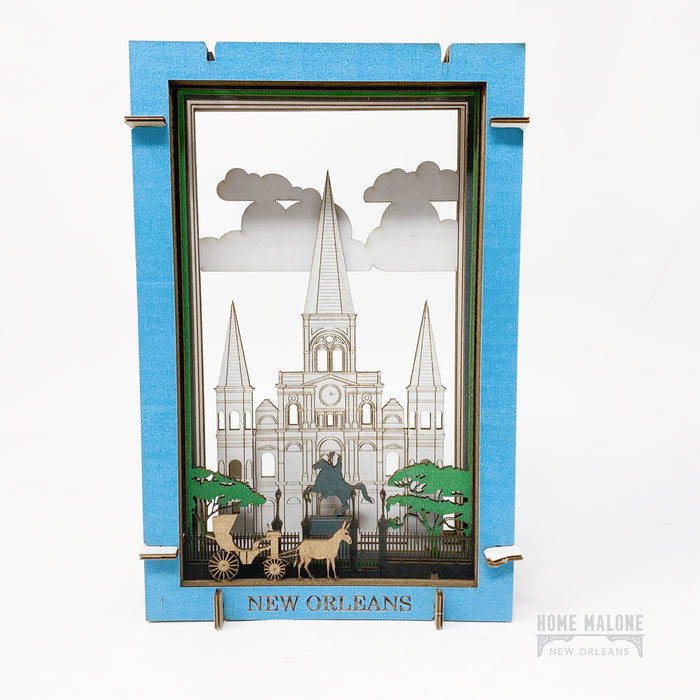 St. Louis Cathedral 3D Diorama