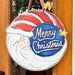 Santa Claus Crescent Moon Merry Christmas Door Hanger Home Malone