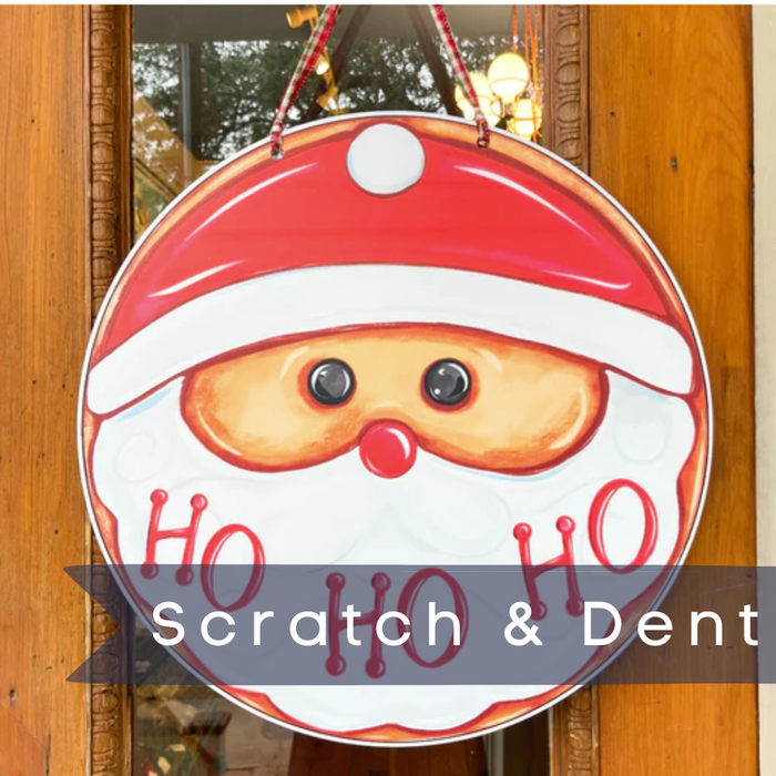 *Scratch & Dent* Santa Cookie Door Hanger