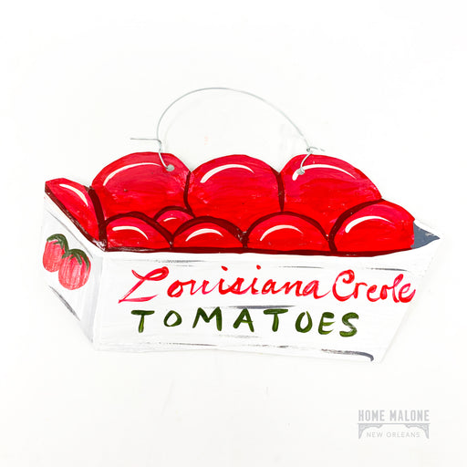 Louisiana Red Creole Tomato Lightweight Ornament Made In USA - Local Gifts