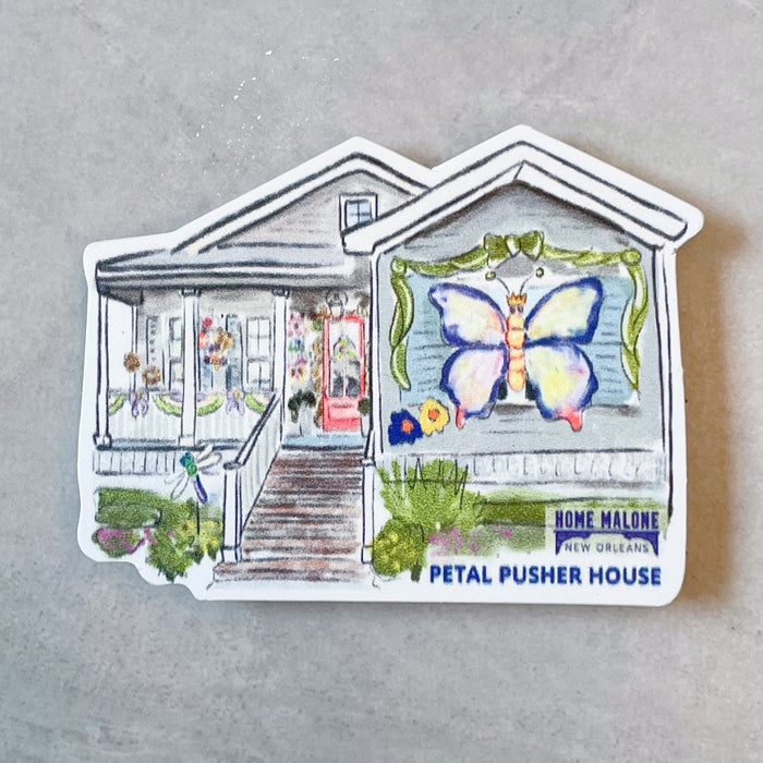 Petal Pusher House Magnet