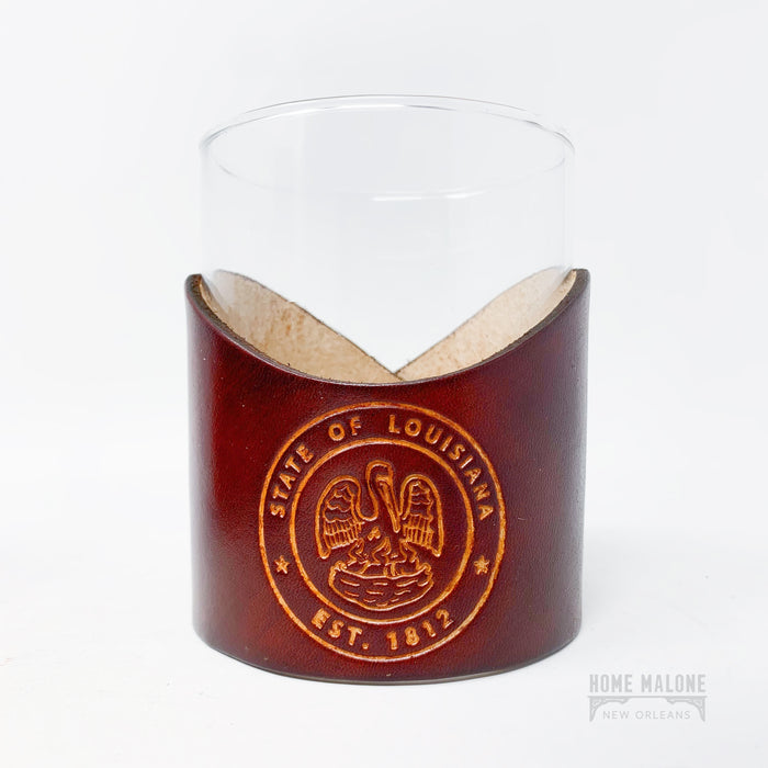 State Seal Lowball Glass