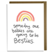 Baby Shower Baby Friends Card