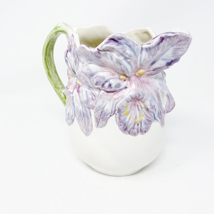 Iris Ceramic Pitcher