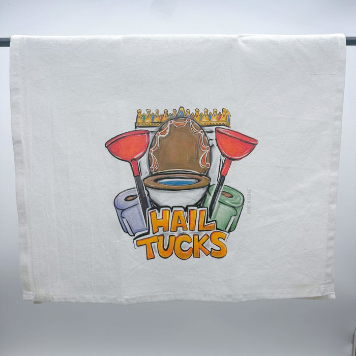Hail Tucks Kitchen Tea Towel Carnival Decor