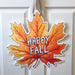 Autumn Maple Leaf, Home Malone, New Orleans Art, Red Leaf, Orange Leaf, Happy Fall Leaf, Fall Door Decor, Outdoor Decor