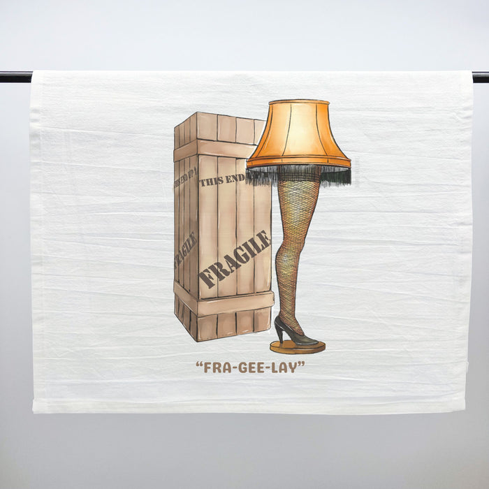 Leg Lamp Fragile Towel