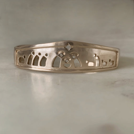 Mimosa Handcrafted One Of A Kind Christmas Nativity Brass Cuff // Holiday Gift Guide // Gift Ideas for Her // Shop Home Malone in New Orleans Louisiana 