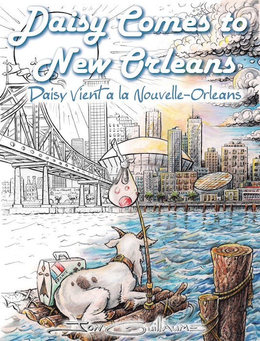 Daisy Comes to New Orleans Coloring Book